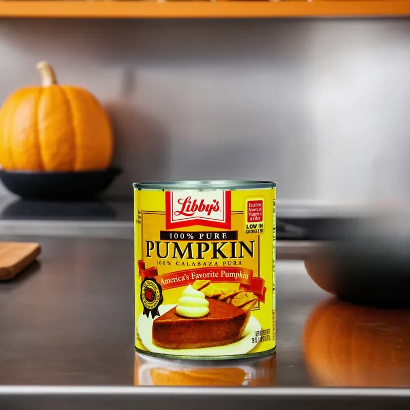 Pumpkin Puree 100% Pure #10 6/Case