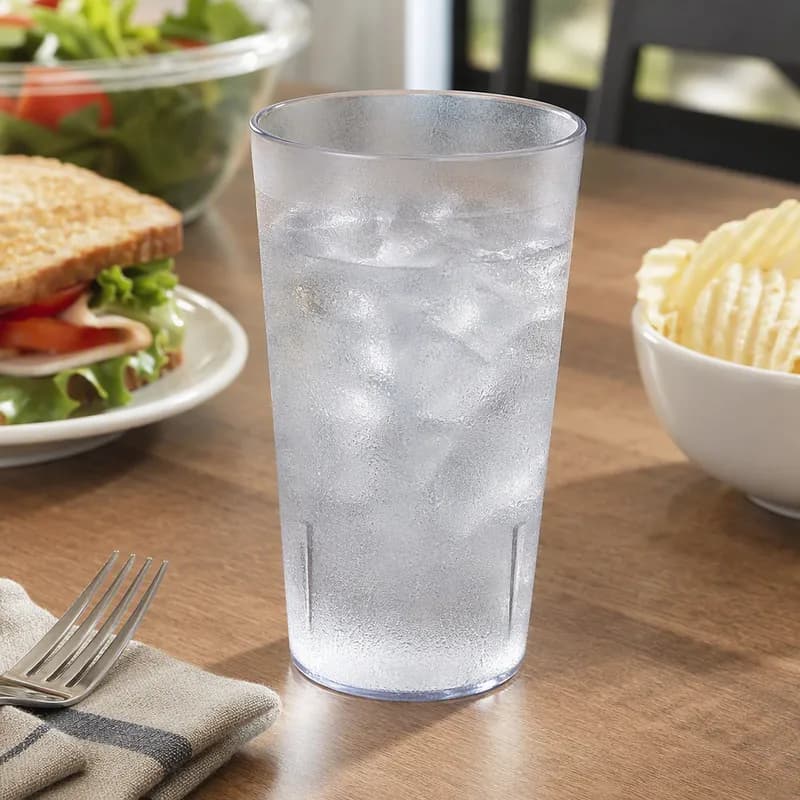 Colorware Tumbler 12 FLOZ SAN Clear Stackable 24/Case