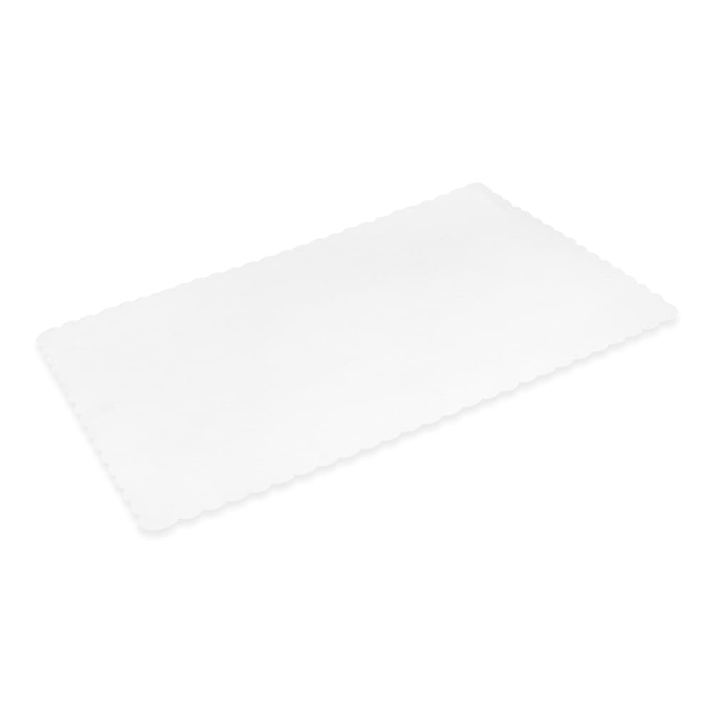 Placemat 10X14 IN White Paper Scalloped 1000/Case