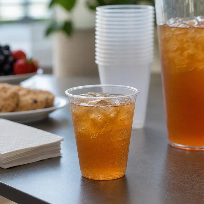 Cup 10 OZ PP Translucent 78MM 1000/Case