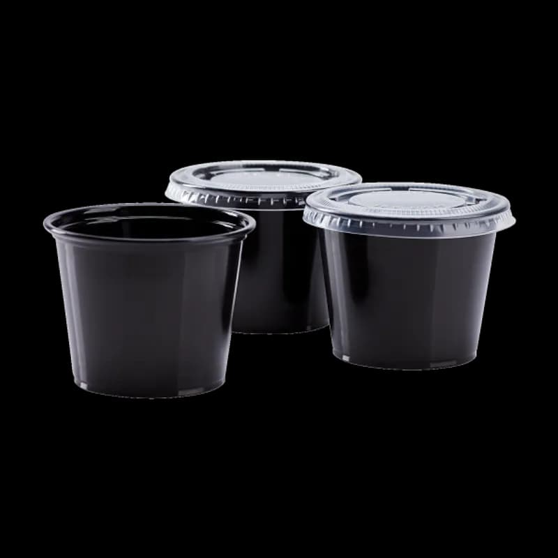 Lid PET Clear For 2.5-3.25-4-5.5 OZ Portion Cup 2500/Case