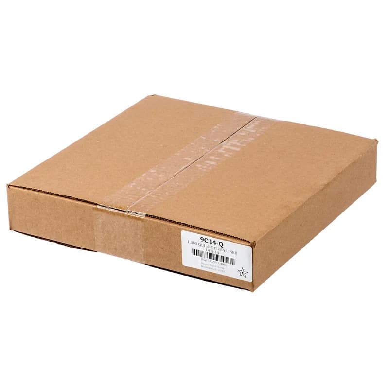 Pizza Pan Liner 14X14 IN Quilon® Paper White Plain Coated Grease Resistant 1000/Case