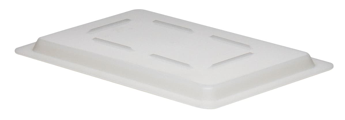 Lid Food Box 12X18 IN White PP Half Size 1/Each
