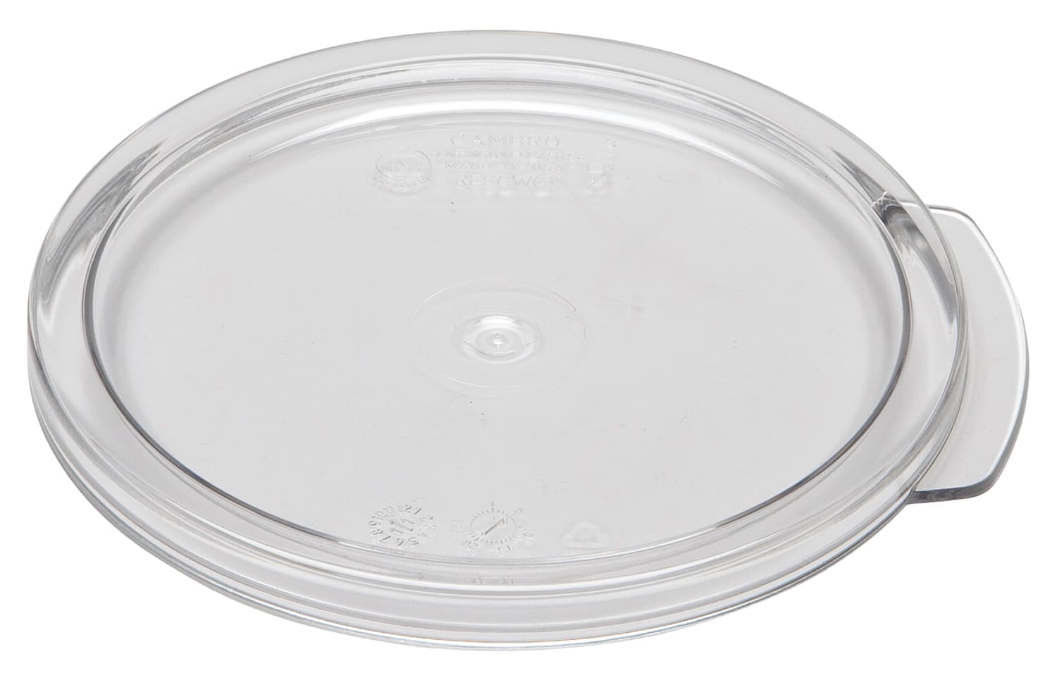 Camwear® Lid 1 QT Clear Round 1/Each