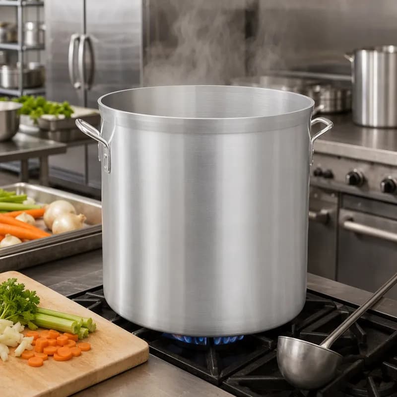 Wear-Ever® Stock Pot 25 QT Aluminum Heavy Duty 1/Each