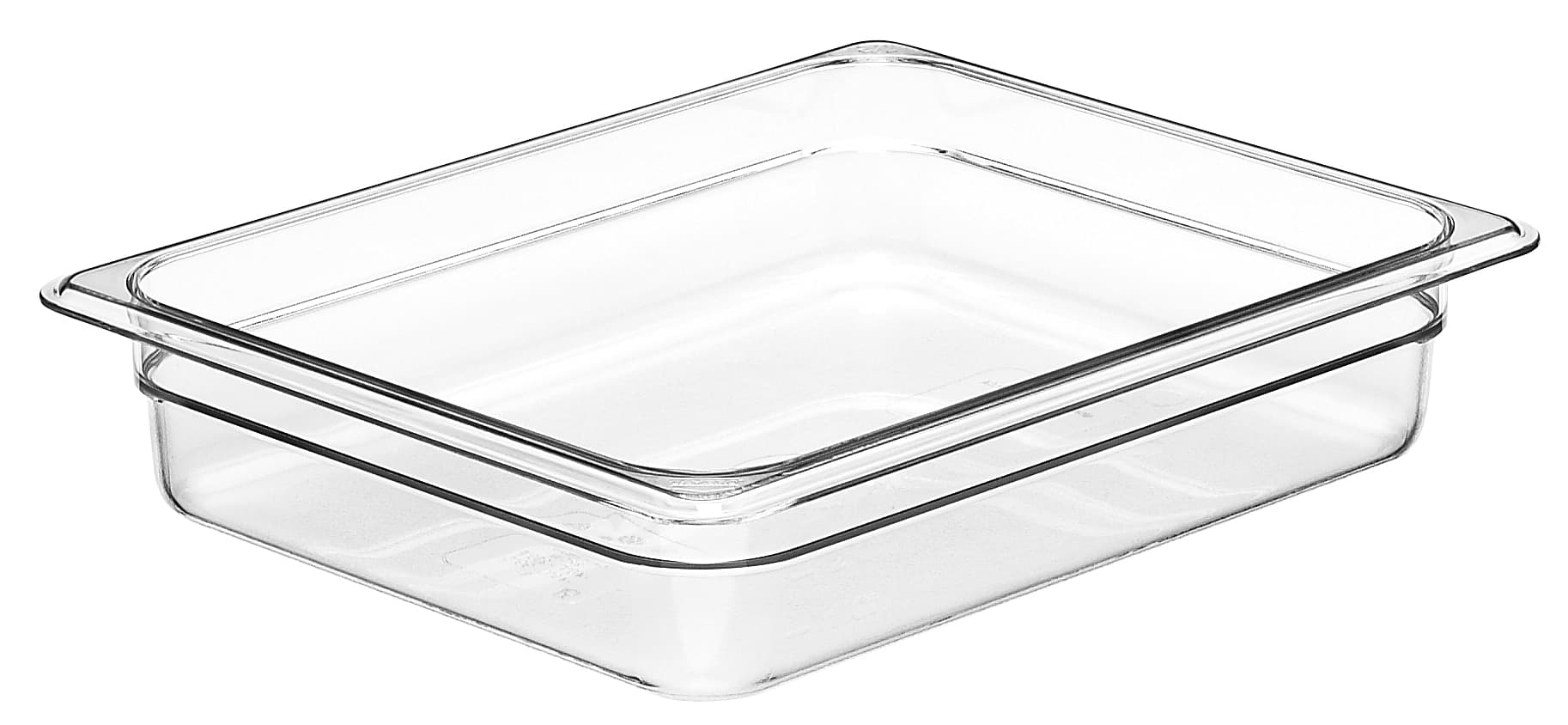 Camwear® Food Pan 1/2 2 IN Clear 1/Each