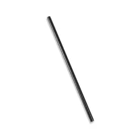 Victoria Bay Giant Straw 7.75 IN Paper Black Unwrapped 3600/Case