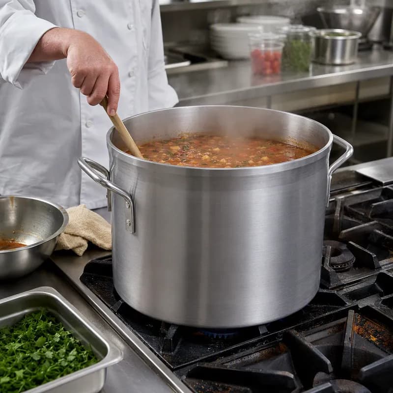 Wear-Ever® 3004 Sauce Pot 44 QT Aluminum Heavy Duty 1/Each