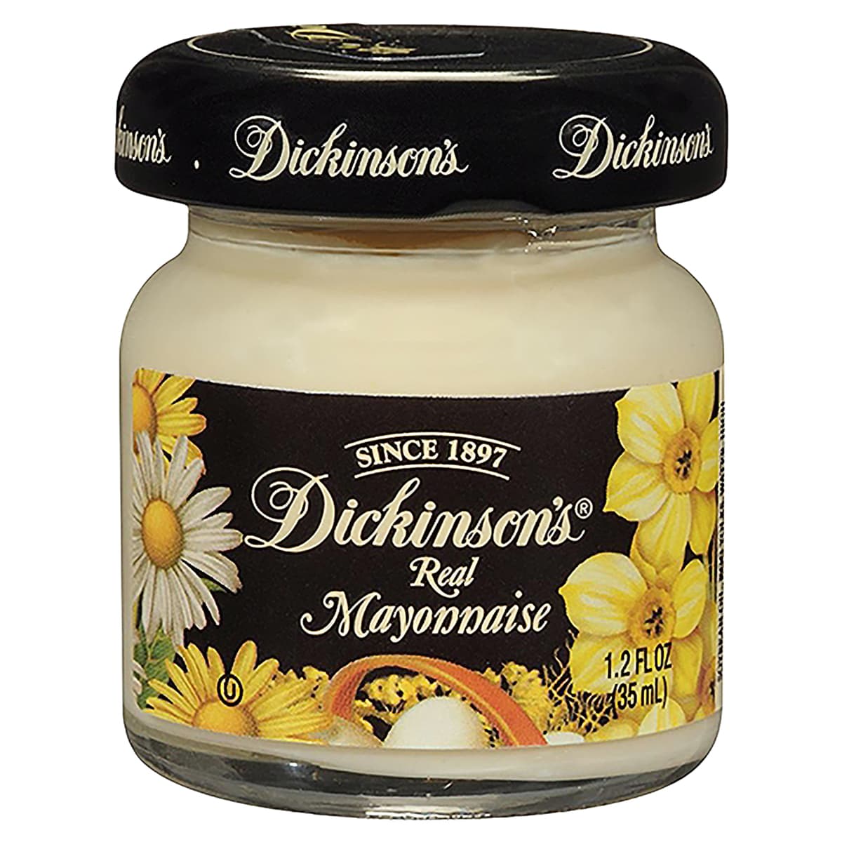 Dickinson's Mayonnaise 1.2 OZ Glass Jar 72/Case