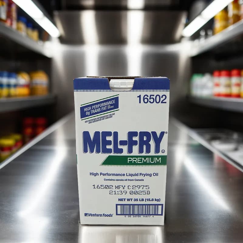 Mel-Fry Premium Soy/Canola Shortening 35 LB 1/Case