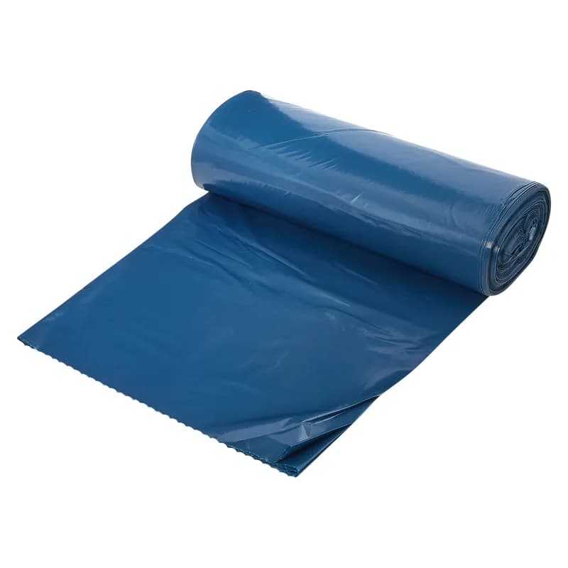 Victoria Bay Can Liner 36X58 IN Blue Plastic 1.4MIL 100/Case