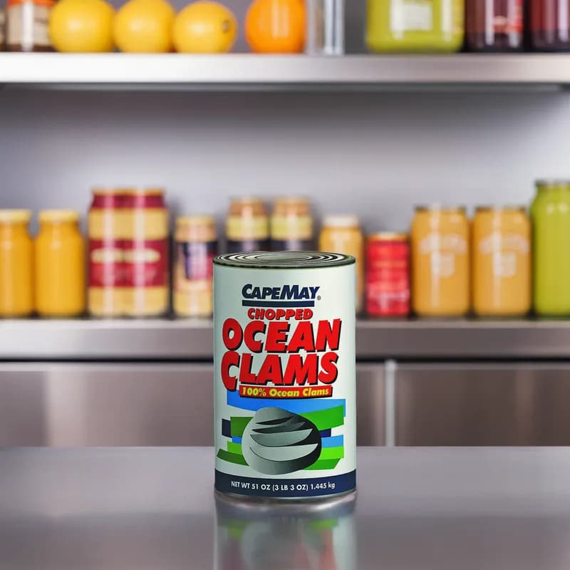 Cape May Chopped Ocean Clams 51 OZ 12/Case