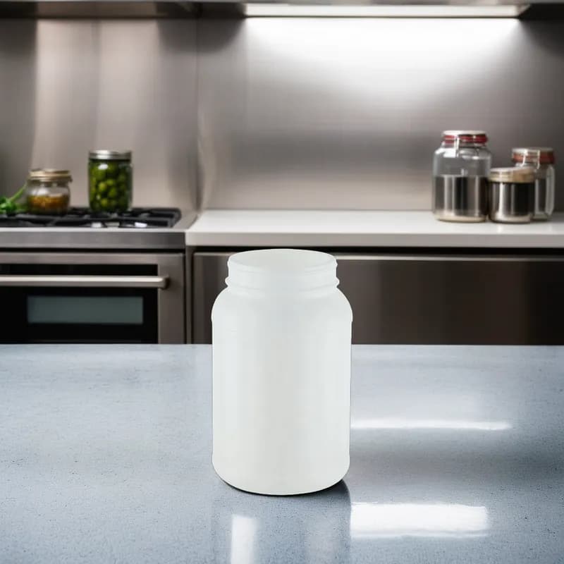 Jar 128 OZ HDPE Natural 110MM 1/Each