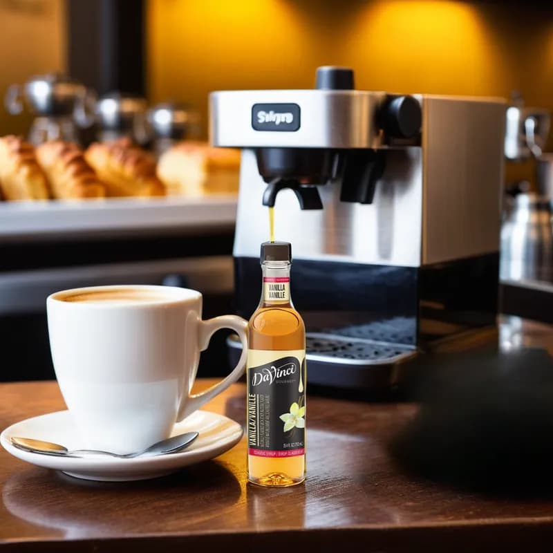 Vanilla Syrup 750 mL Gourmet 12/Case