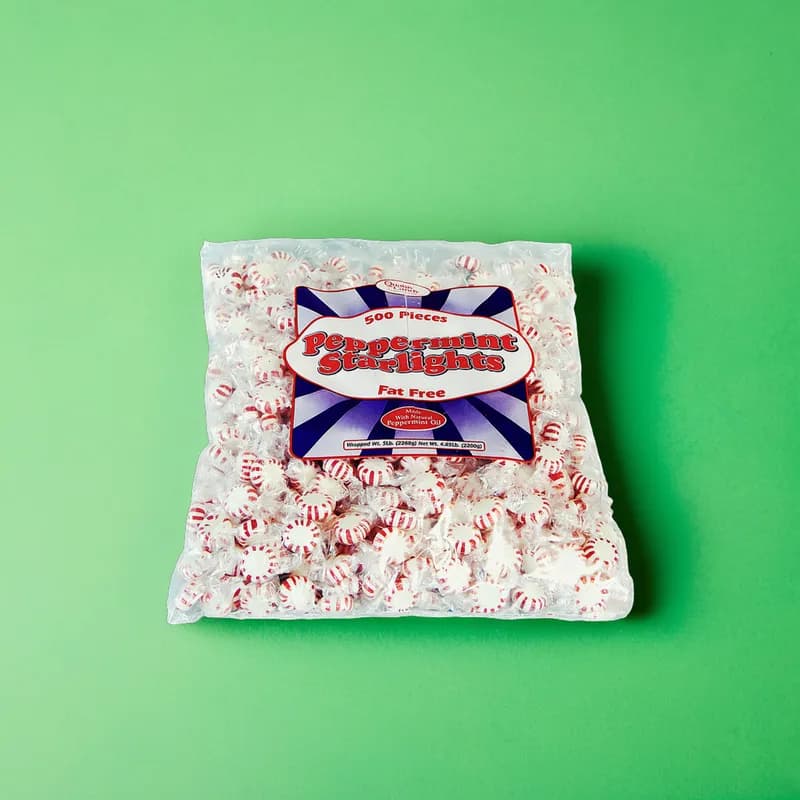 Peppermint Starlight Mint 5 LB 5/Case