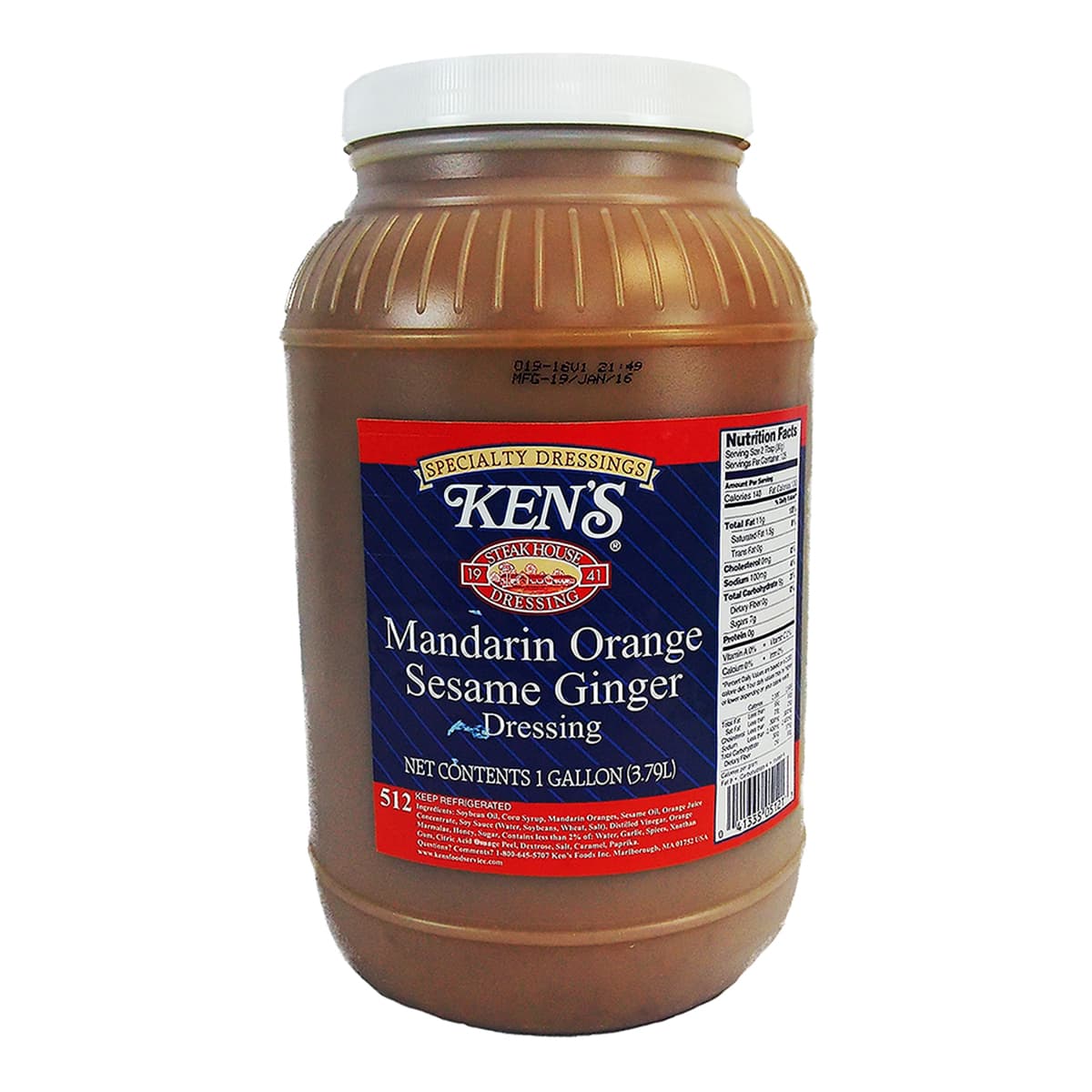 Mandarin Orange Salad Dressing 1 GAL 4/Case