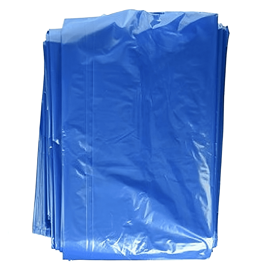 Victoria Bay Can Liner 38X46 IN Blue HDPE 14MIC 150/Case