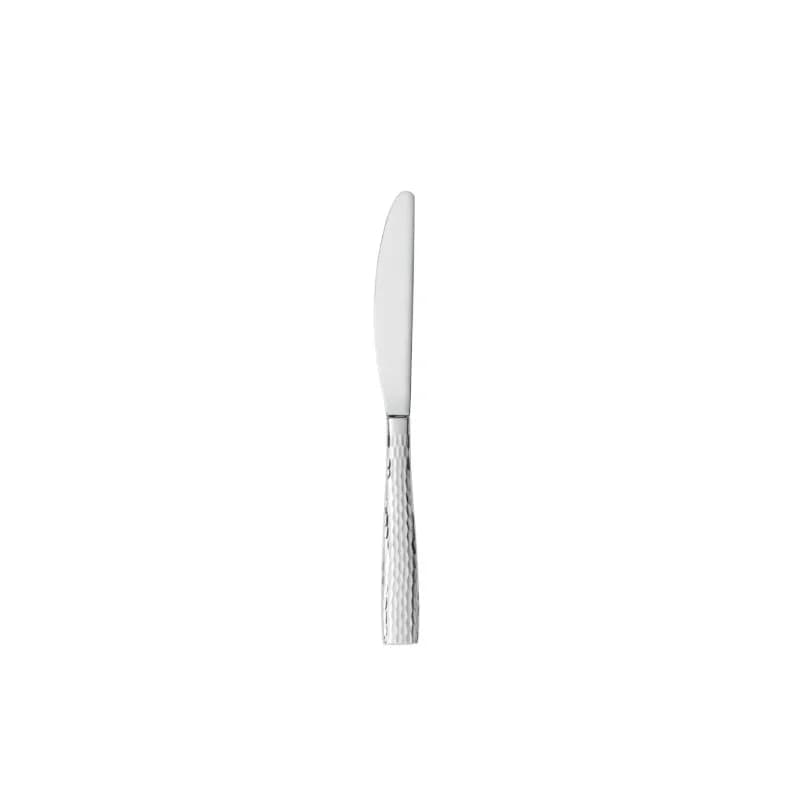 Chivalry Dinner Knife 13/0 Stainless Steel Silver Hammered Look 12/Dozen