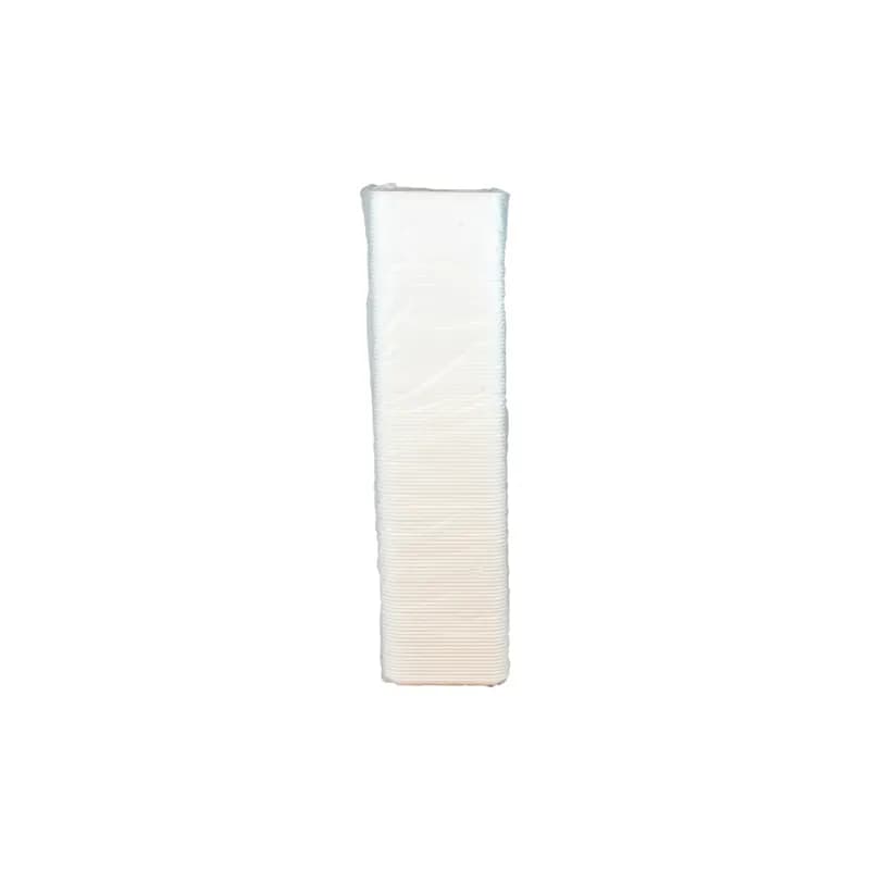2 Supermarket Tray 8.2X5.7X0.91 IN Polystyrene Foam White Rectangle 500/Case