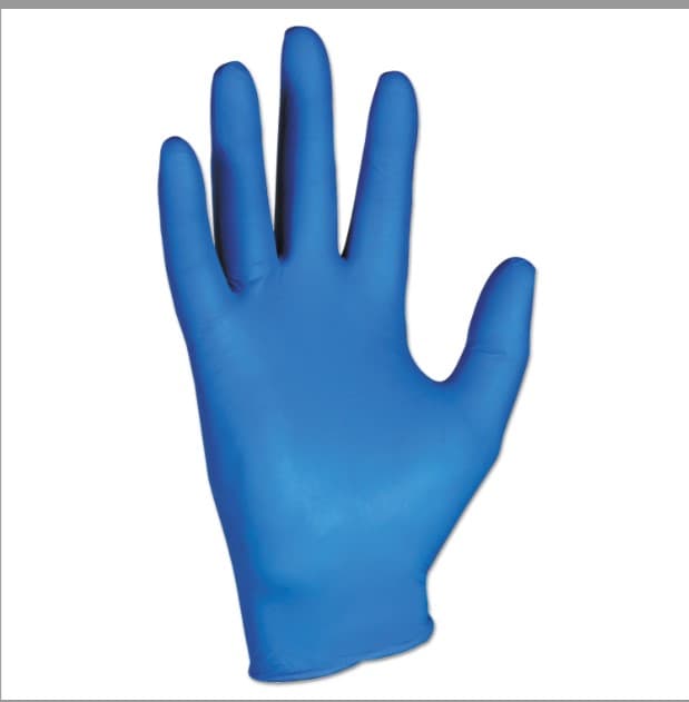 Gloves Large (LG) Blue Nitrile Powder-Free 1000/Case