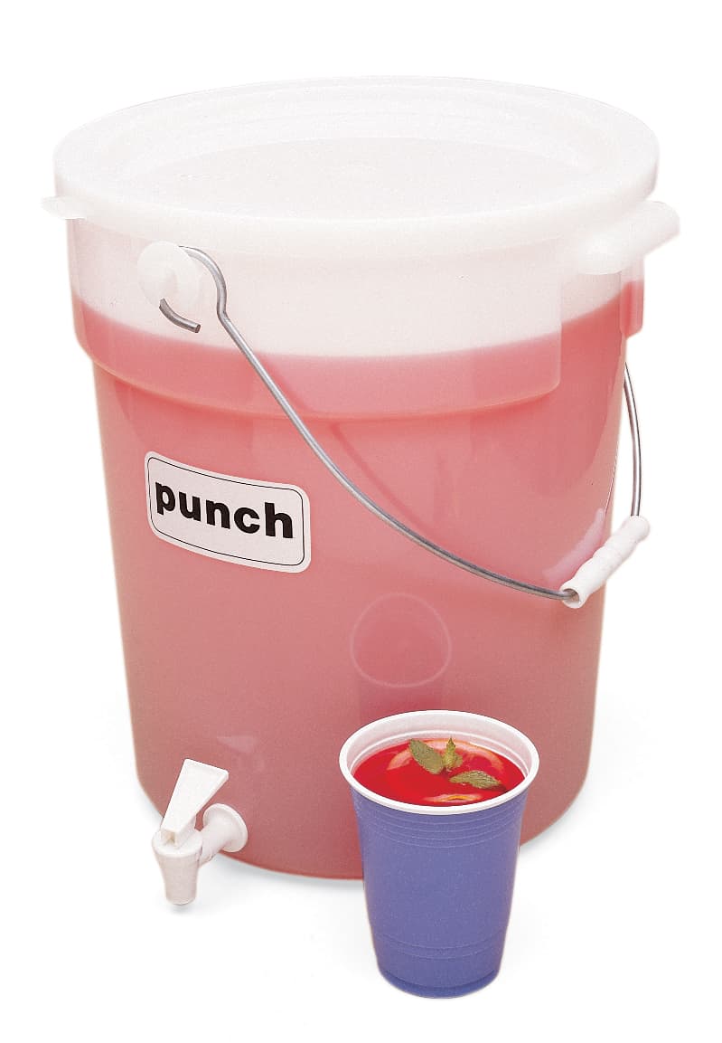 Beverage Dispenser 6 GAL White 1/Each