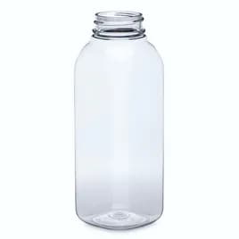 Juice Bottle 12 OZ PET Clear Square 160/Bag