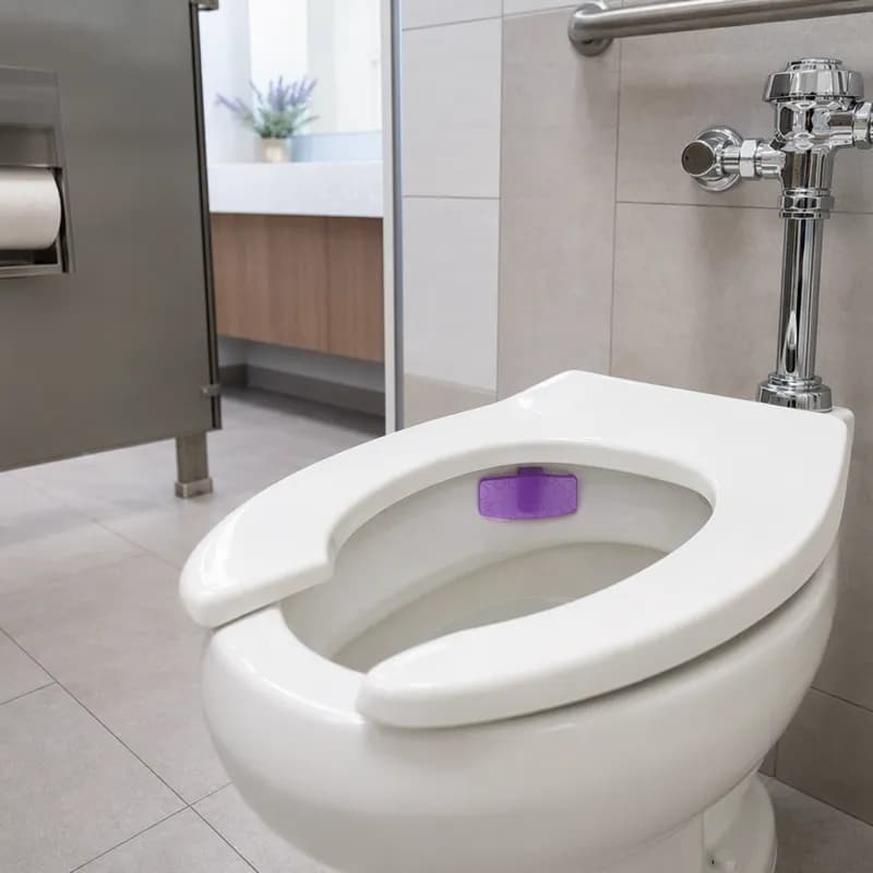 Airlift® Ultra Fragrant Commode Clip Xcelente® Scent Toilet Bowl Air Freshener Clip Fresh Lavender RTU 72/Case
