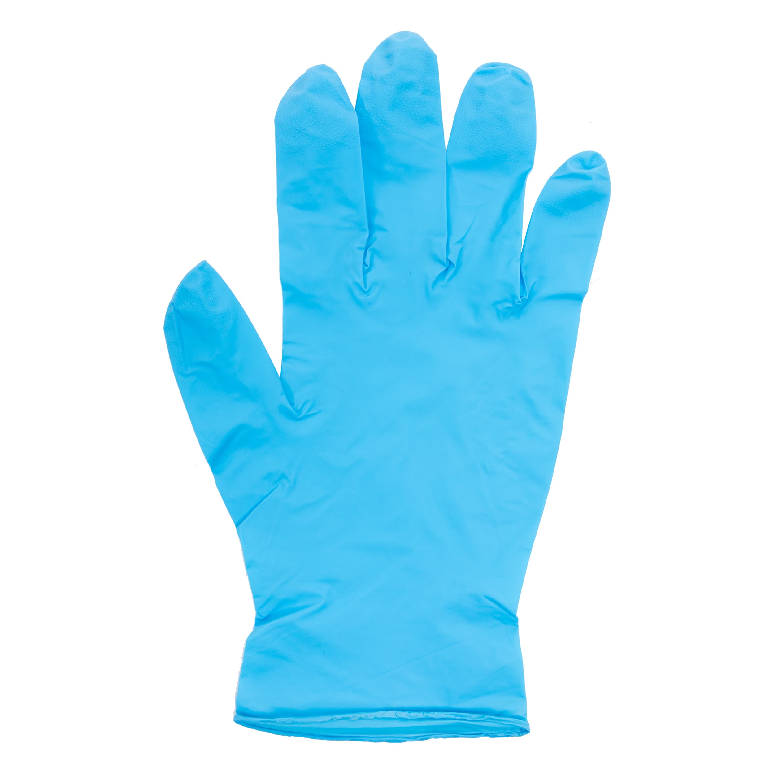 Nitra-Med Examination Gloves Medium (MED) Blue 4MIL Heavyweight Nitrile Powder-Free 100 Count/Pack 10 Packs/Case