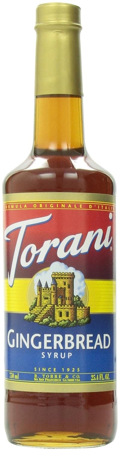 Gingerbread Syrup 25.4 FLOZ 12/Case