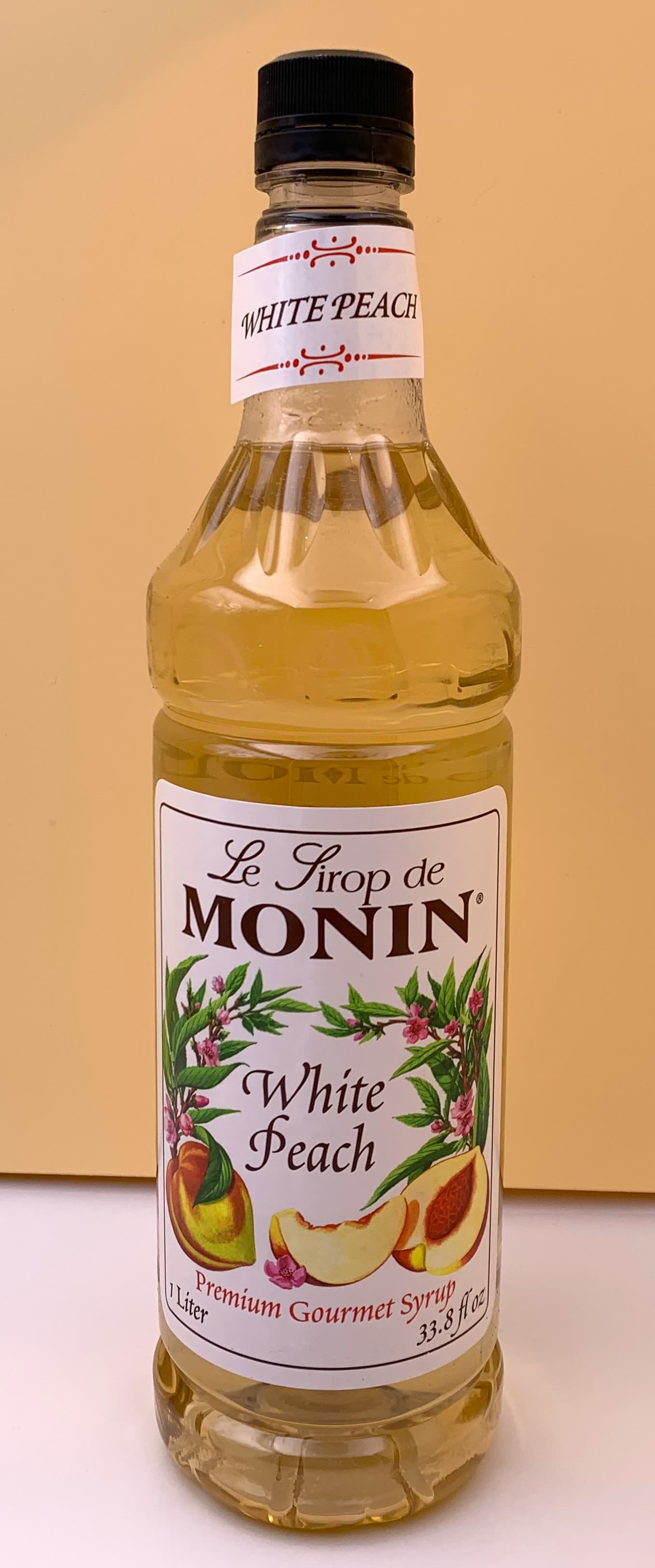 White Peach Syrup 1 L 4/Case