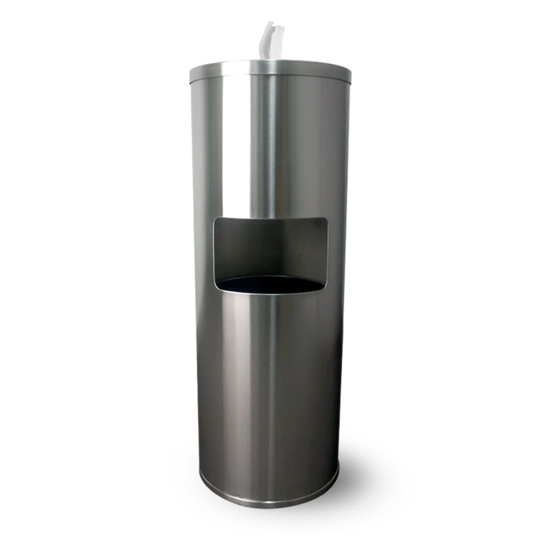 Wipe Dispenser 14X36 IN Stainless Steel Silver 1/Each