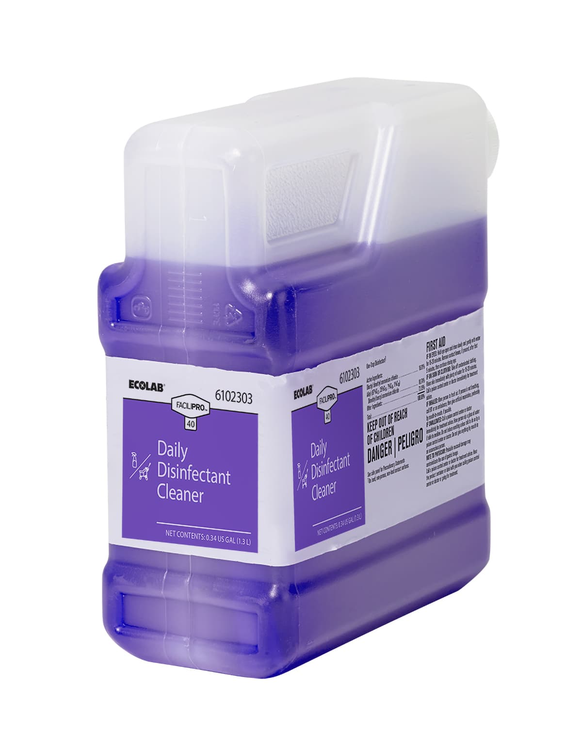 FaciliPro Disinfectant Cleaner 1.3 L Daily 2/Case