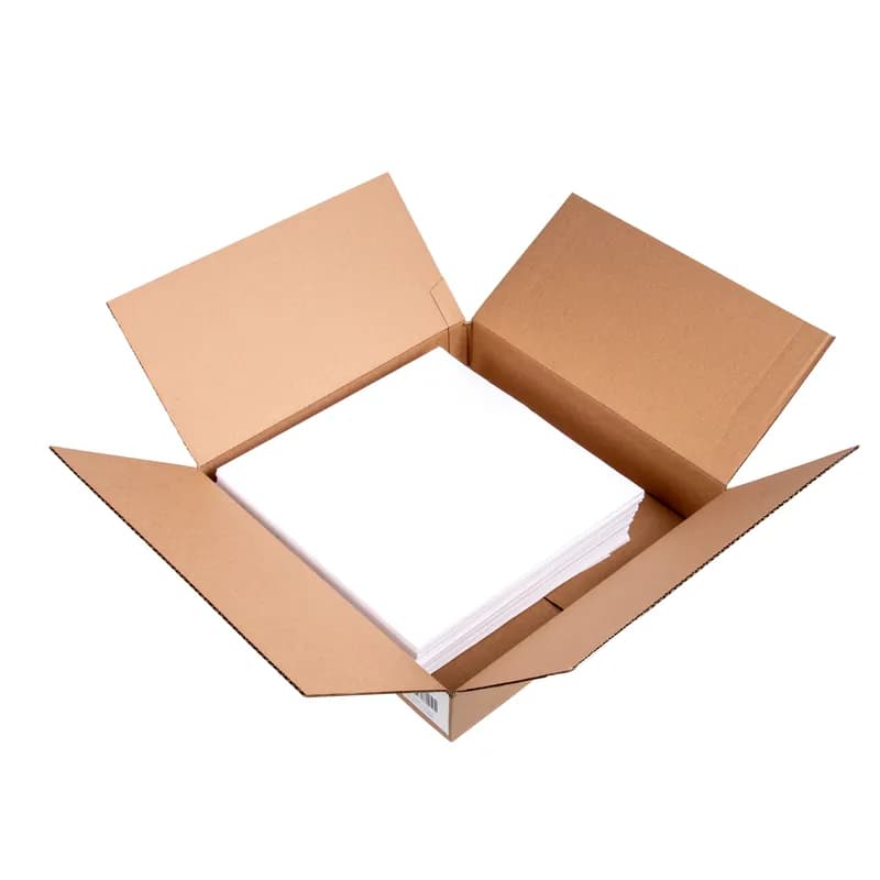 Freezer Paper Sheets 15X15 IN White Plain Standard Grade 1000/Case