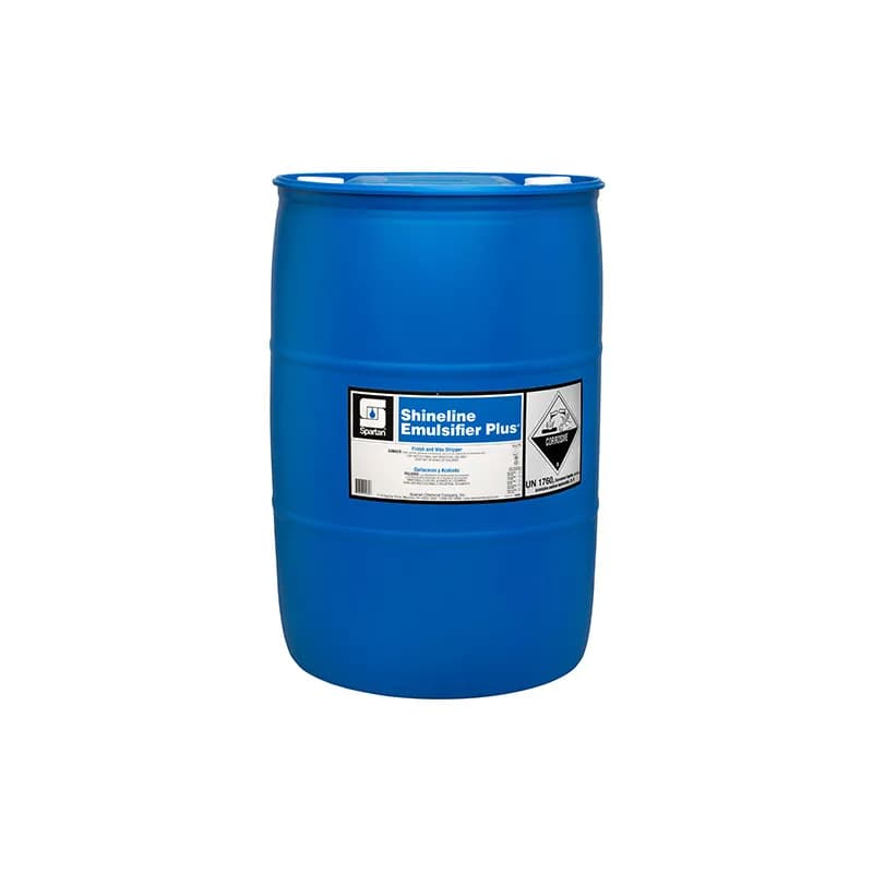 Shineline® Emulsifier Plus® Fresh Scent Floor Stripper 55 GAL Floor Alkaline Concentrate 1/Drum