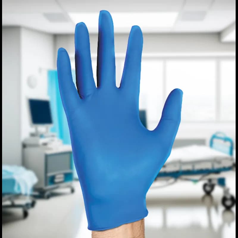 SKILCRAFT® General Purpose Gloves XL Blue Nitrile Powder-Free 100/Box