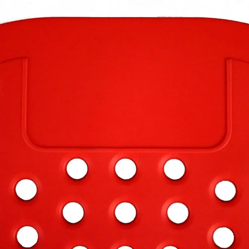 Impact® Urinal Screen Cherry Red Vinyl 7.85X10.40X1 IN 50 Count/Case