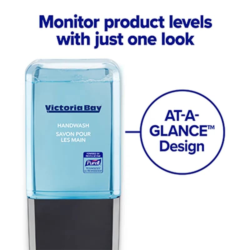 Victoria Bay Soap Dispenser 1200 mL Graphite Automatic VB10 1/Case