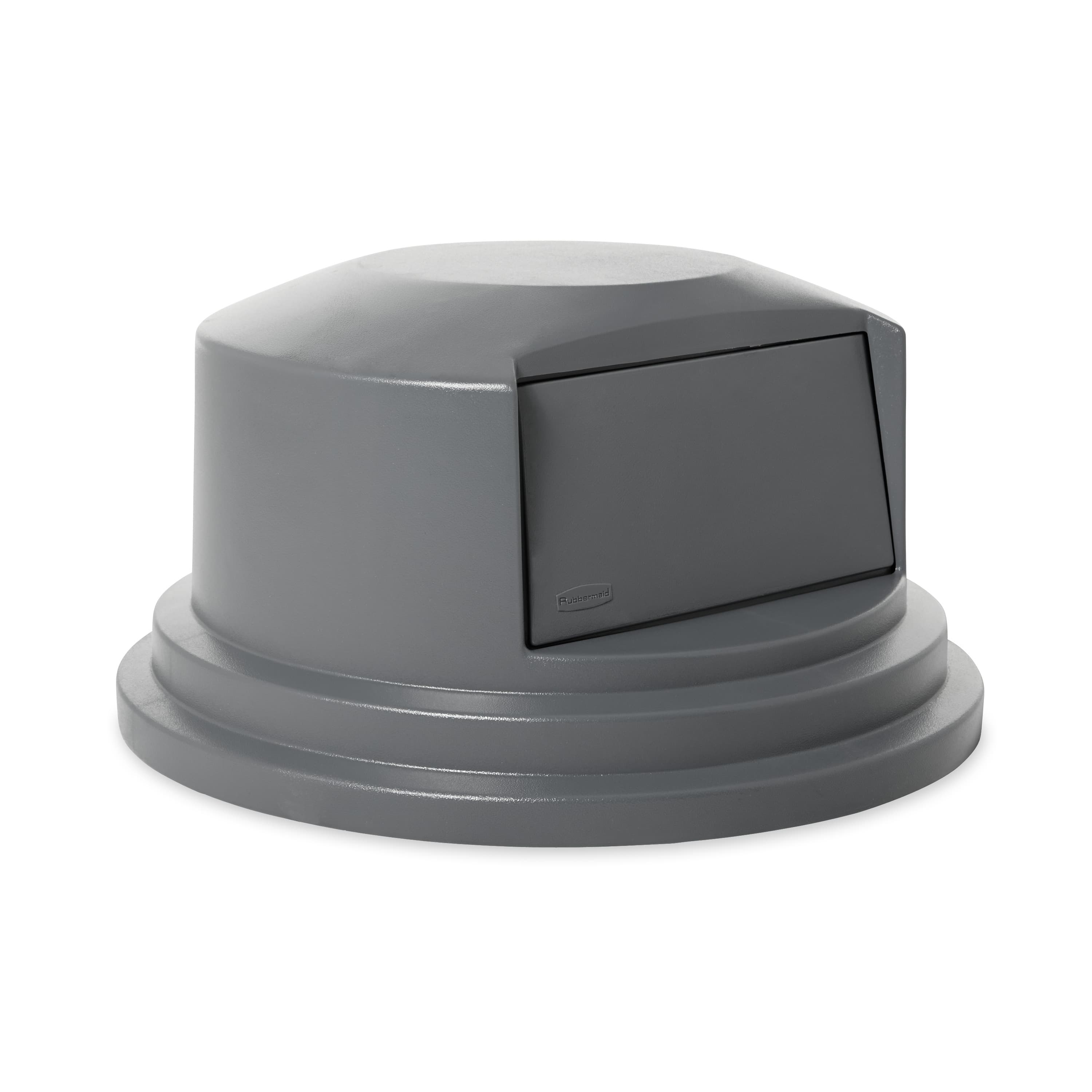 Brute® Dome Lid 27.5X27.5X15.5 IN 55 GAL Gray Resin Dome 1/Each