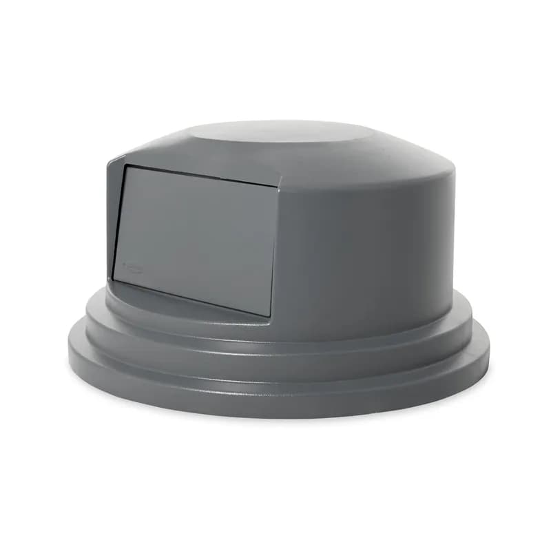 Brute® Dome Lid 27.5X27.5X15.5 IN 55 GAL Gray Resin Dome 1/Each