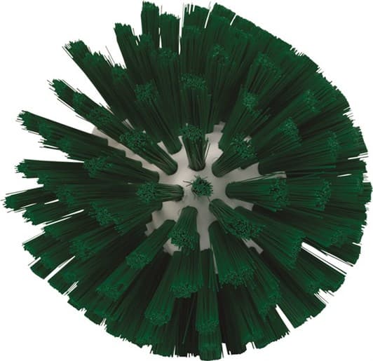 Vikan® Pipe Brush Meat Mincer Brush 5.1X5.1X4.5 IN Medium (MED) PP Polyester Stainless Steel Green 1/Each
