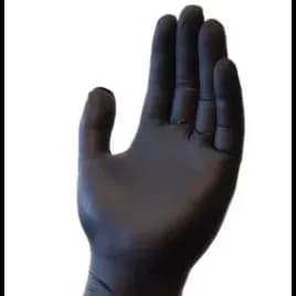 Victoria Bay General Purpose Gloves Small (SM) Black 4MIL Nitrile Disposable Powder-Free 100 Count/Box 10 Box/Case