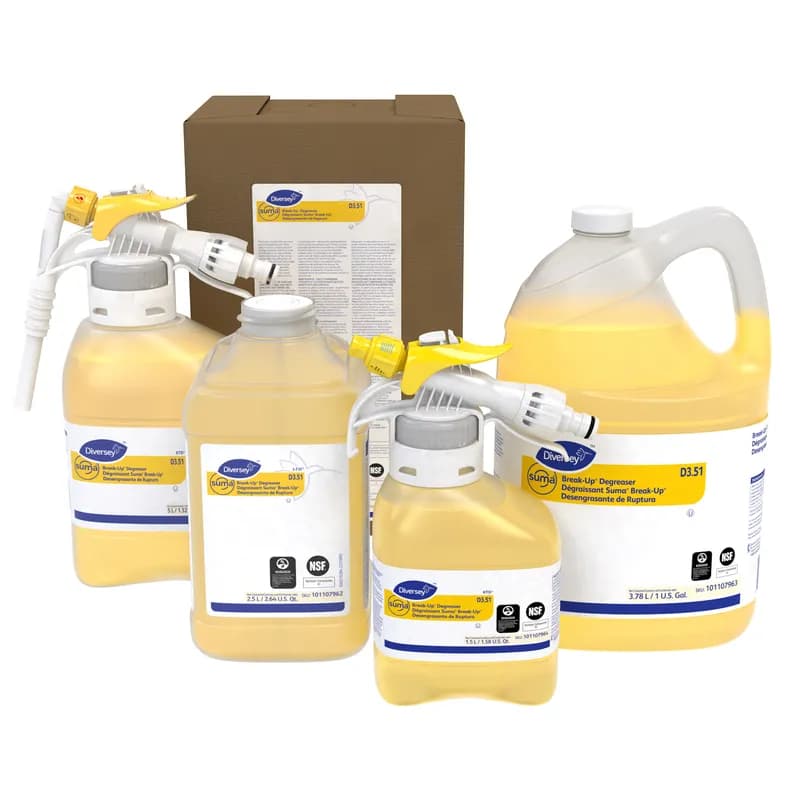 Suma® Break-Up® Degreaser 1 GAL Liquid Kosher 4/Case