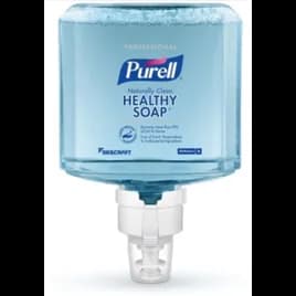 SKILCRAFT® AbilityOne ES8 PURELL Hand Soap Gel 1200 mL Fragrance Free Blue Foaming Refill 2/Case