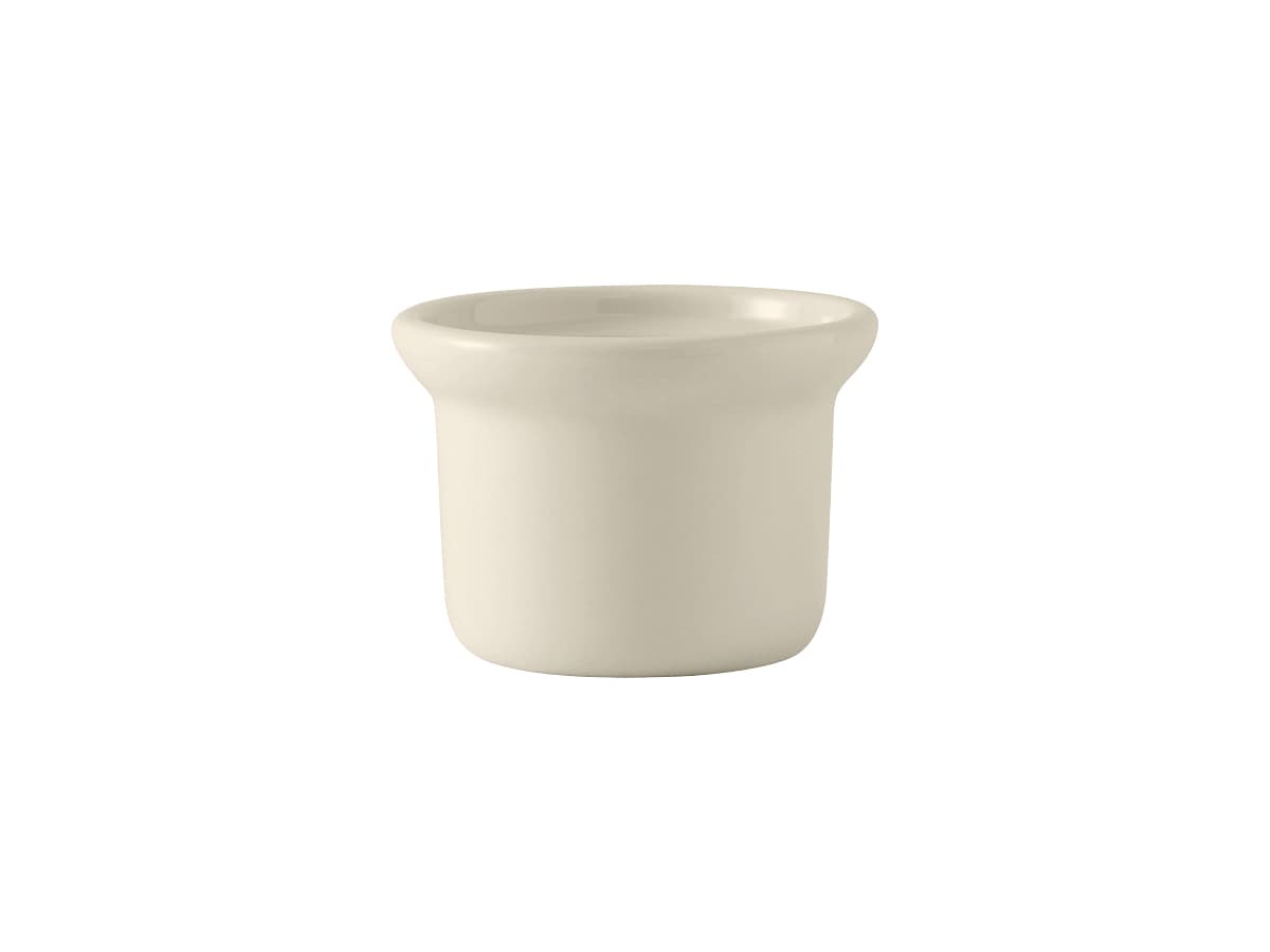 Petite Marmite 8 OZ China Eggshell Round Fully Vitrified Oven Safe Dishwasher Safe Microwave Oven Safe 12/Case