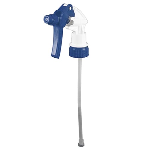 Impact® Trigger Sprayer 8.125 IN Plastic Blue White General Purpose Adjstbl Nozzle Threaded 1.0 ml Output 200 Count/Case