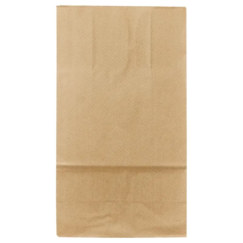 Victoria Bay Grocery Bag 12X7X21.75 IN Paper #60 Kraft Barrel 1/4 Sack 250/Bundle