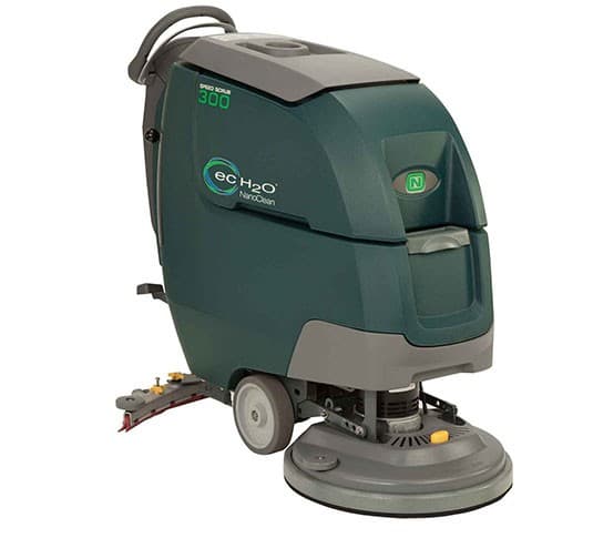 Nobles® Speed Scrub® Floor Scrubber 20IN Walk Behind Self Propel On-Board Charger Pad Battery 1/Each