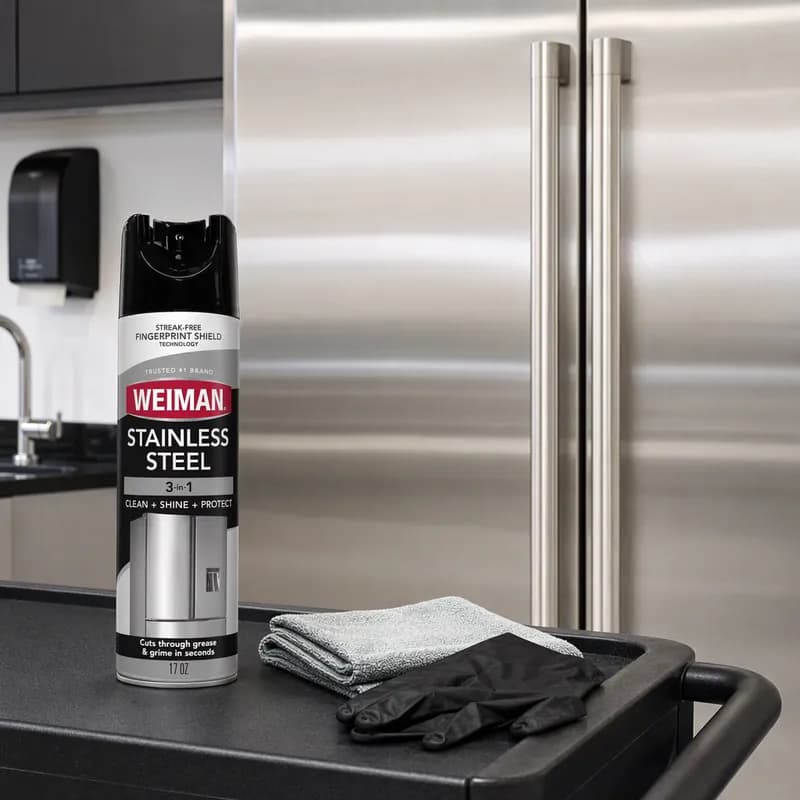 Weiman® Stainless Steel Cleaner & Polish 17 OZ Aerosol 1/Each