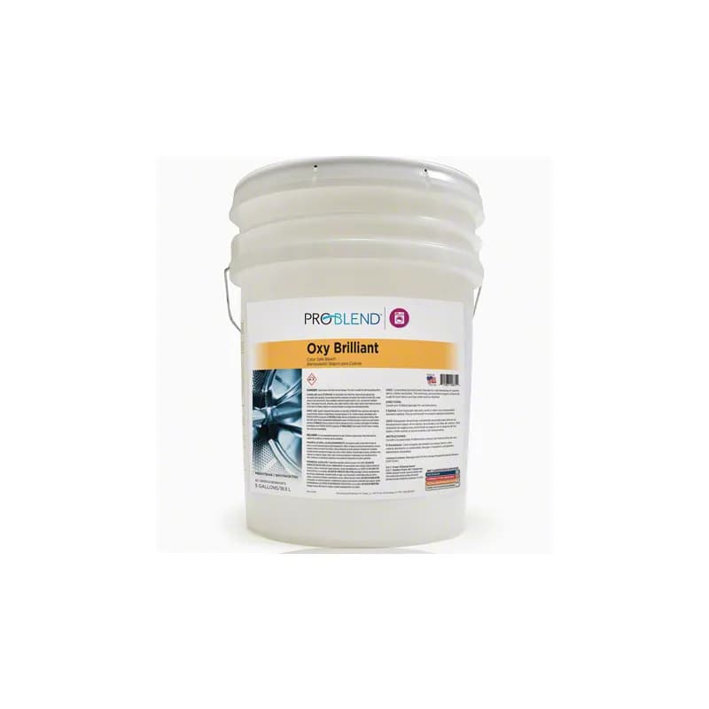 Oxy Brilliant Bleach 5 GAL Liquid Color Safe 1/Each