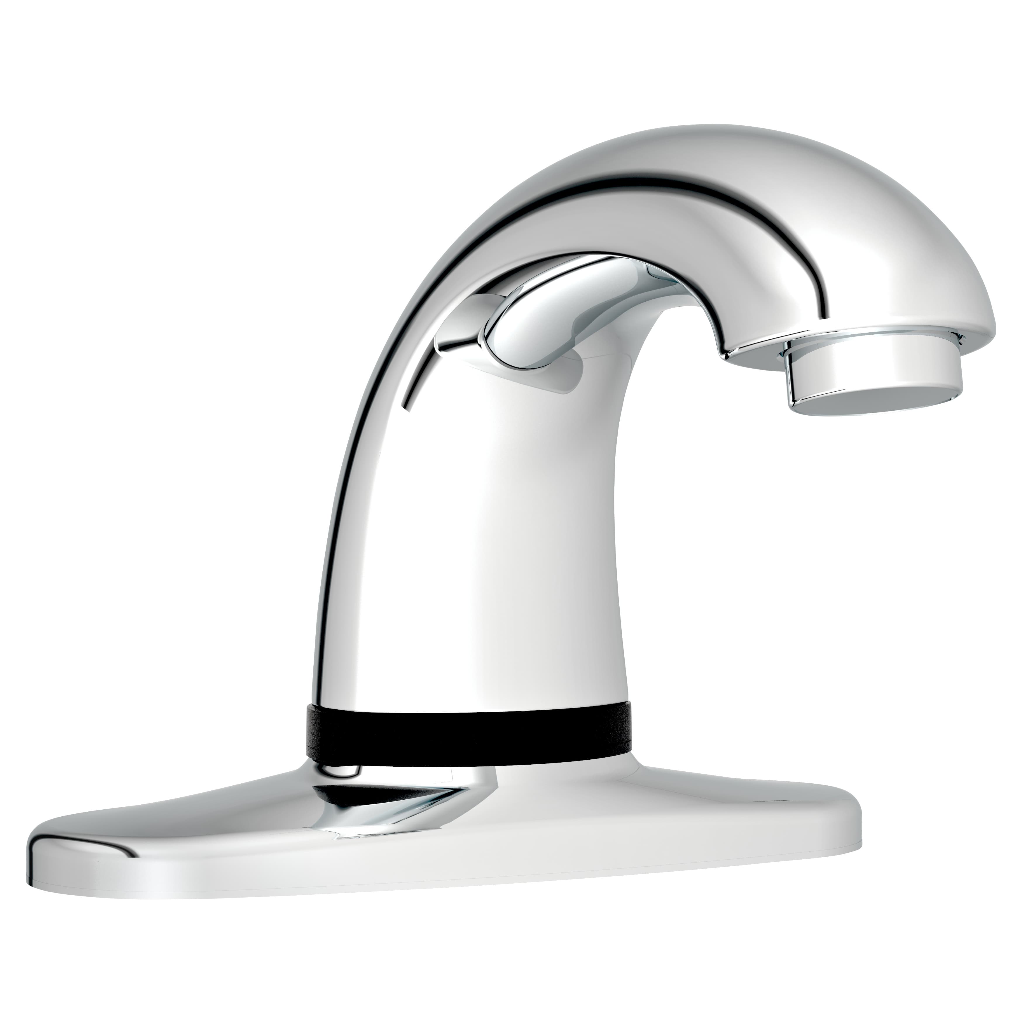 AutoFaucet® Milano Sink Faucet 6.50X2.13X3.75 IN Chrome Metal Touchless Center Set Kit 4 With 4IN Spout 1/Each
